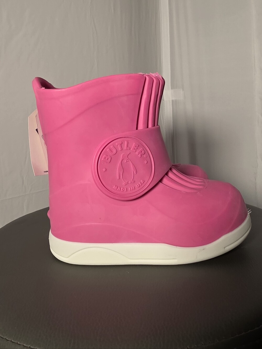 Butler Kids Pink Waterproof Rain & Snow Boots Size 9